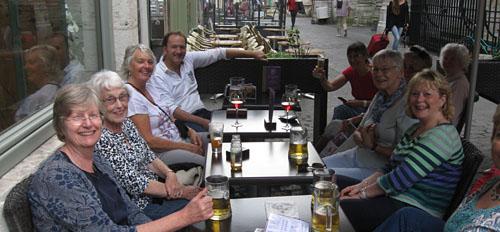 choir members in Rouen