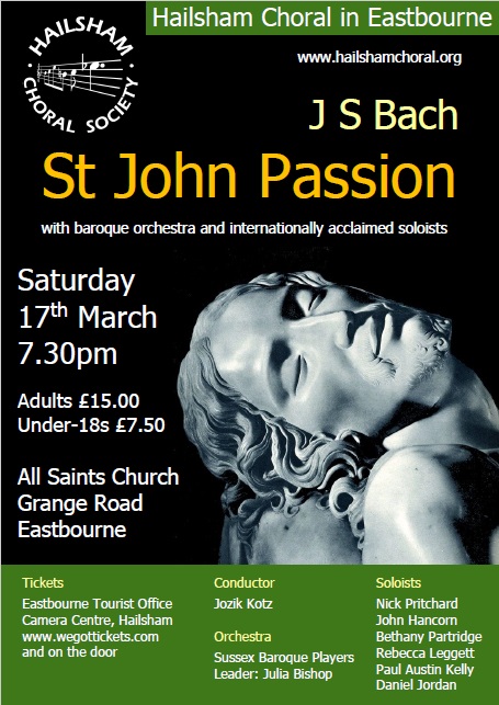 Bach concert poster
